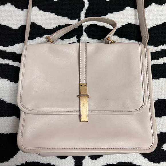 Marc by Marc Jacobs Blizzness Top Handle Satchel In Cream - Picture 2 of 16